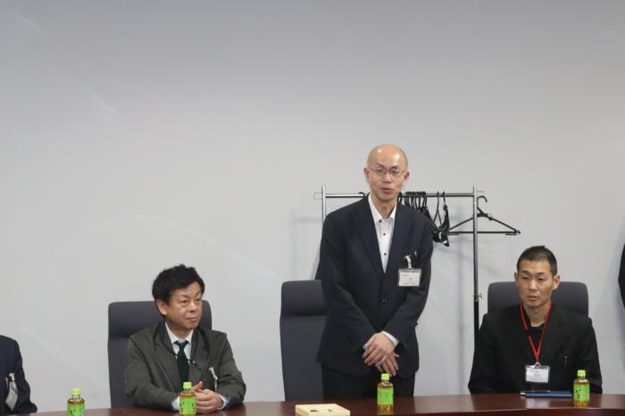 名古屋市上下水道局                                                          営業部長 石榑昌樹様 挨拶